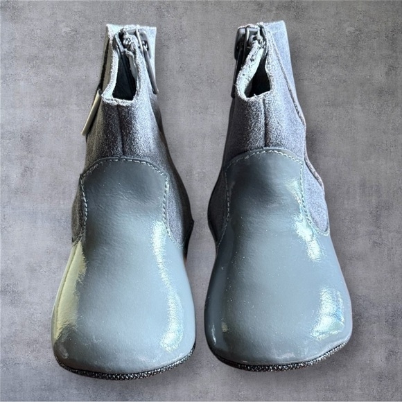 Robeez Mini Shoez Clementine Leather Upper Boots - New In Box - Picture 6 of 11